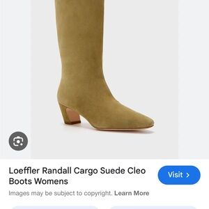 Loeffler Randall Cargo Suede Cleo Boots